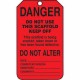 Tag / Red tag with Plastic